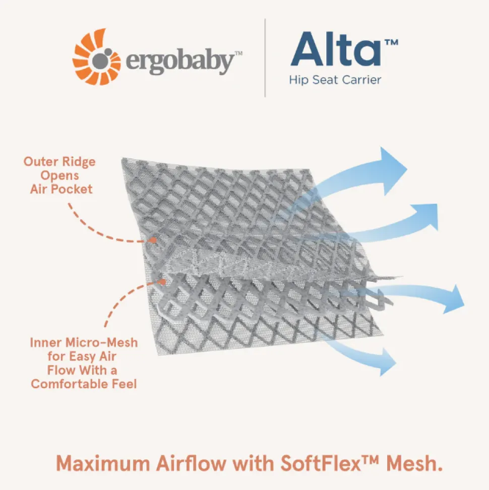 Alta Hipseat Carrier VARIOUS COLOUR