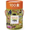 36 Animal Puzzle 100 pc - Wild Animals