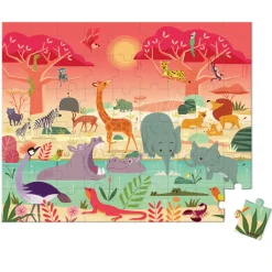 Animal Reserve Puzzle