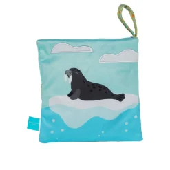 Arctic Adventure Fabric Washable Bath Book