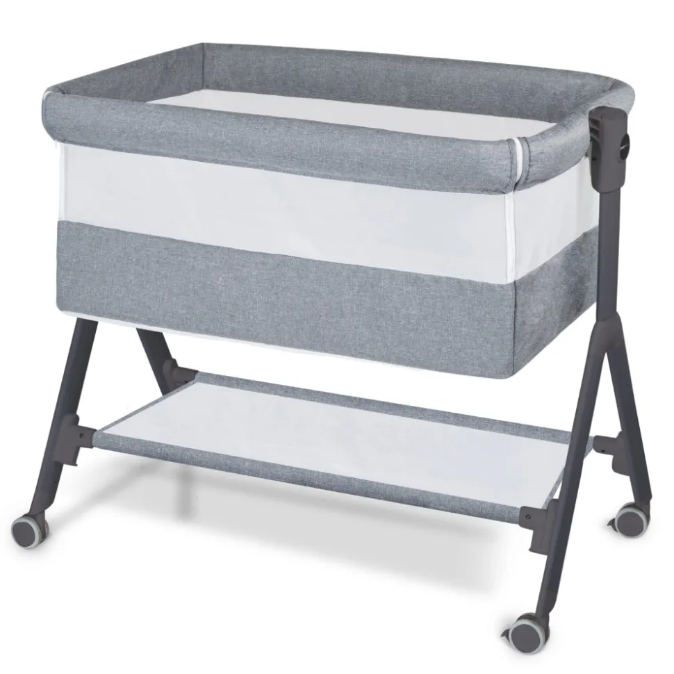 Aria Bedside Bassinet - Graphite