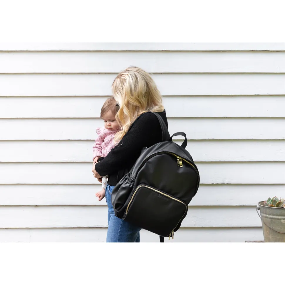 Baby Bag Backpack - Vegan Leather