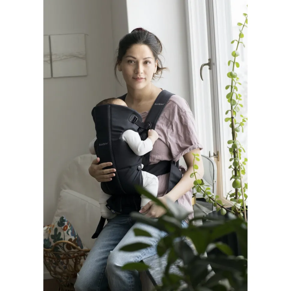 Baby Carrier Mini Cotton - Black