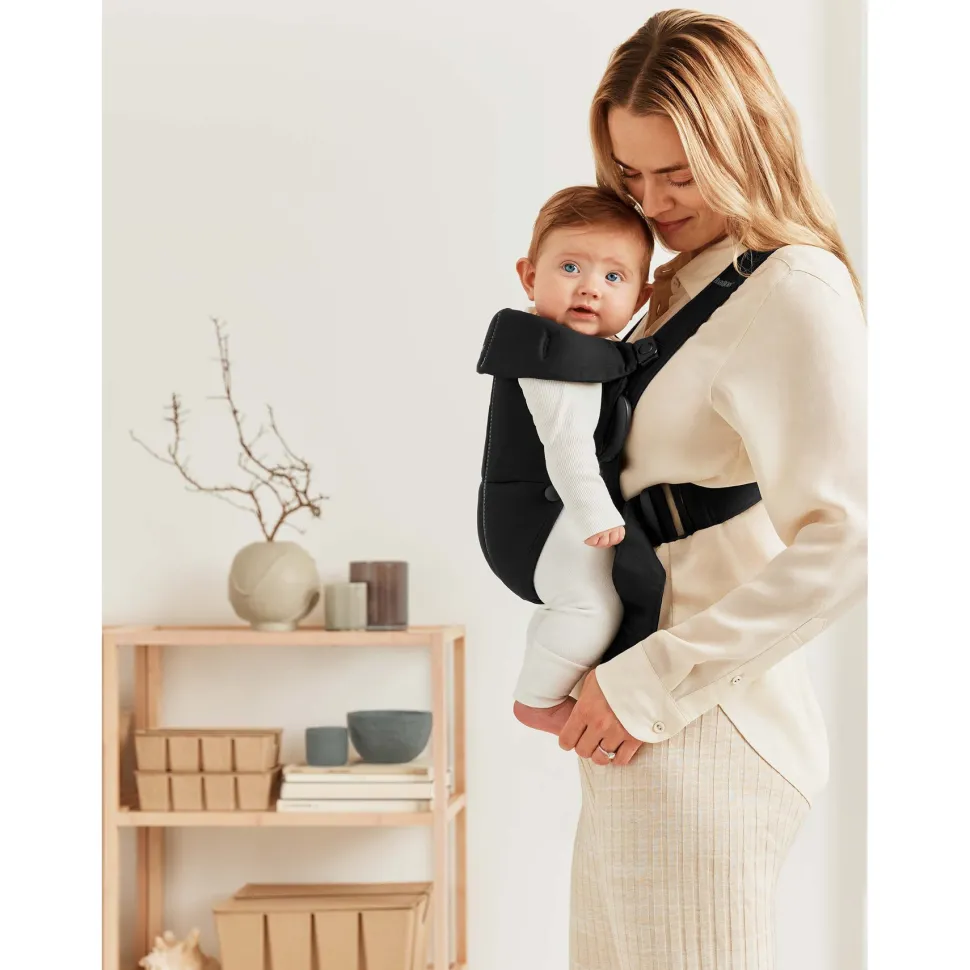 Baby Carrier Mini Cotton - Black