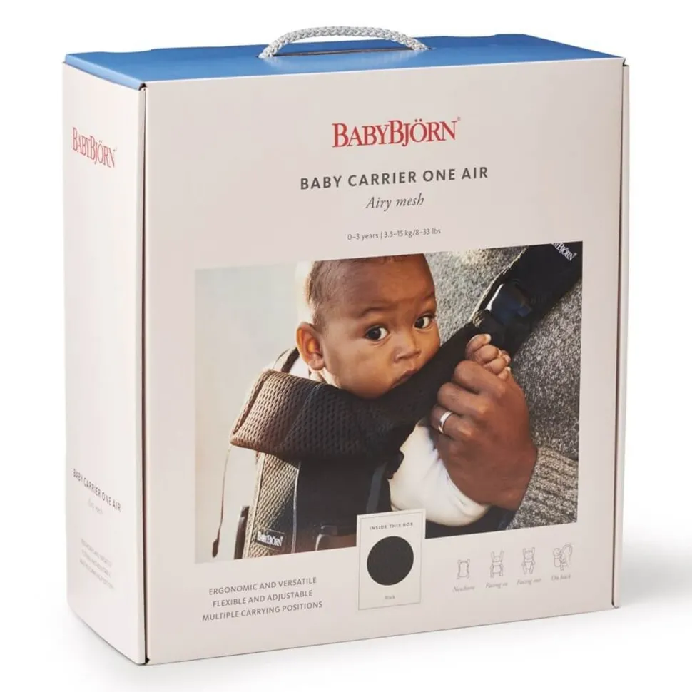 Baby Carrier One Air 3D Mesh - Black