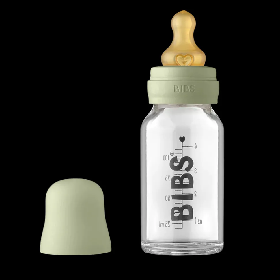 Baby Glass Bottle Set - Sage VARIOUS SIZES