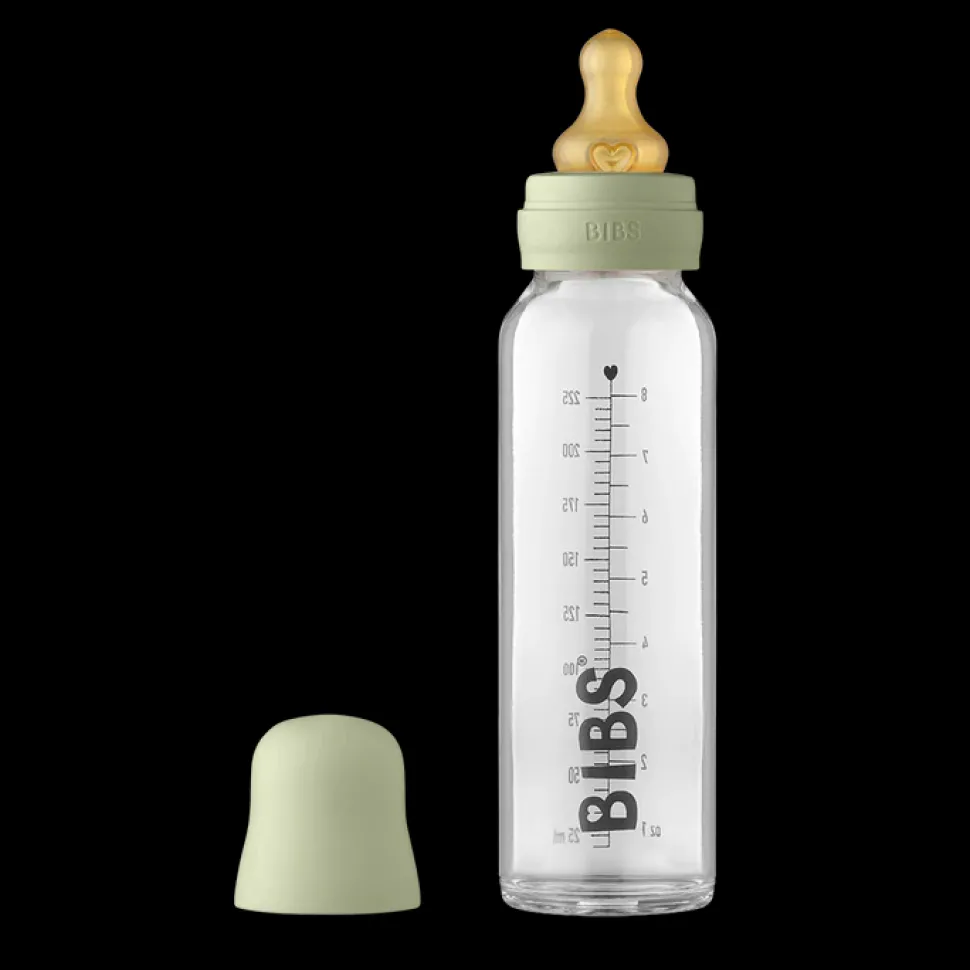 Baby Glass Bottle Set - Sage VARIOUS SIZES