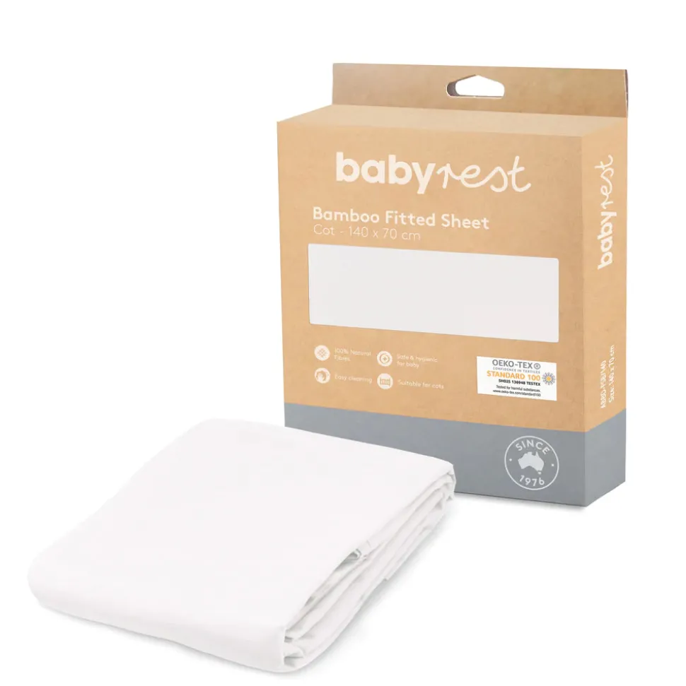 Bamboo Fitted Sheet VARIOUS SIZES