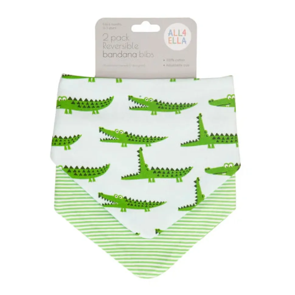 Bandana Bibs 2pk VARIOUS STYLES