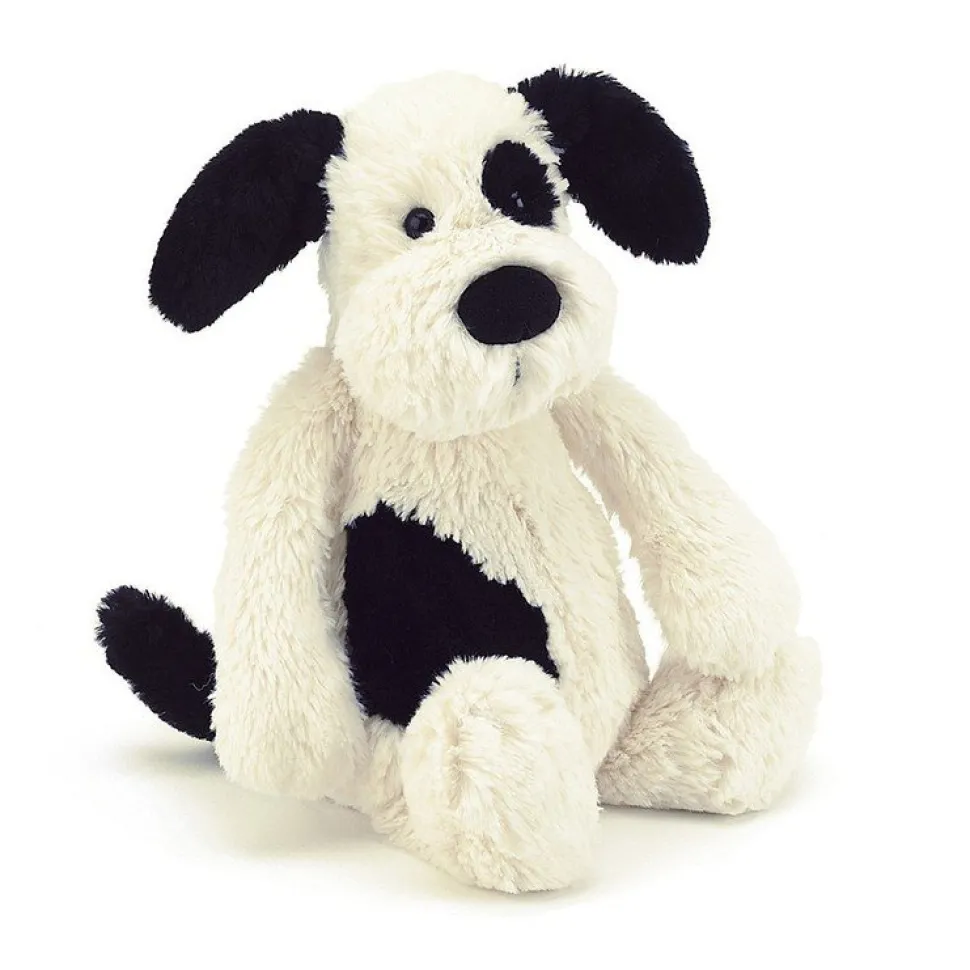 Bashful Black & Cream Puppy VARIOUS SIZES
