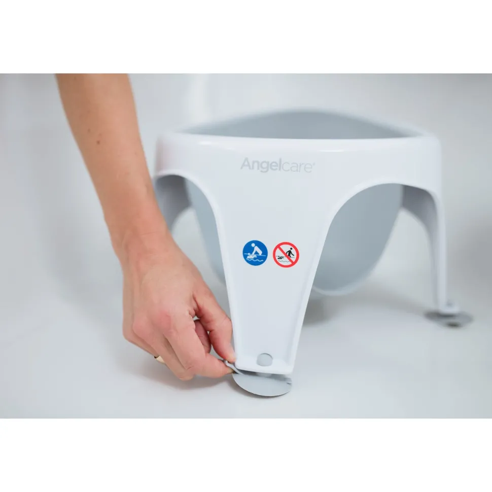 Bath Ring Seat - Light Grey