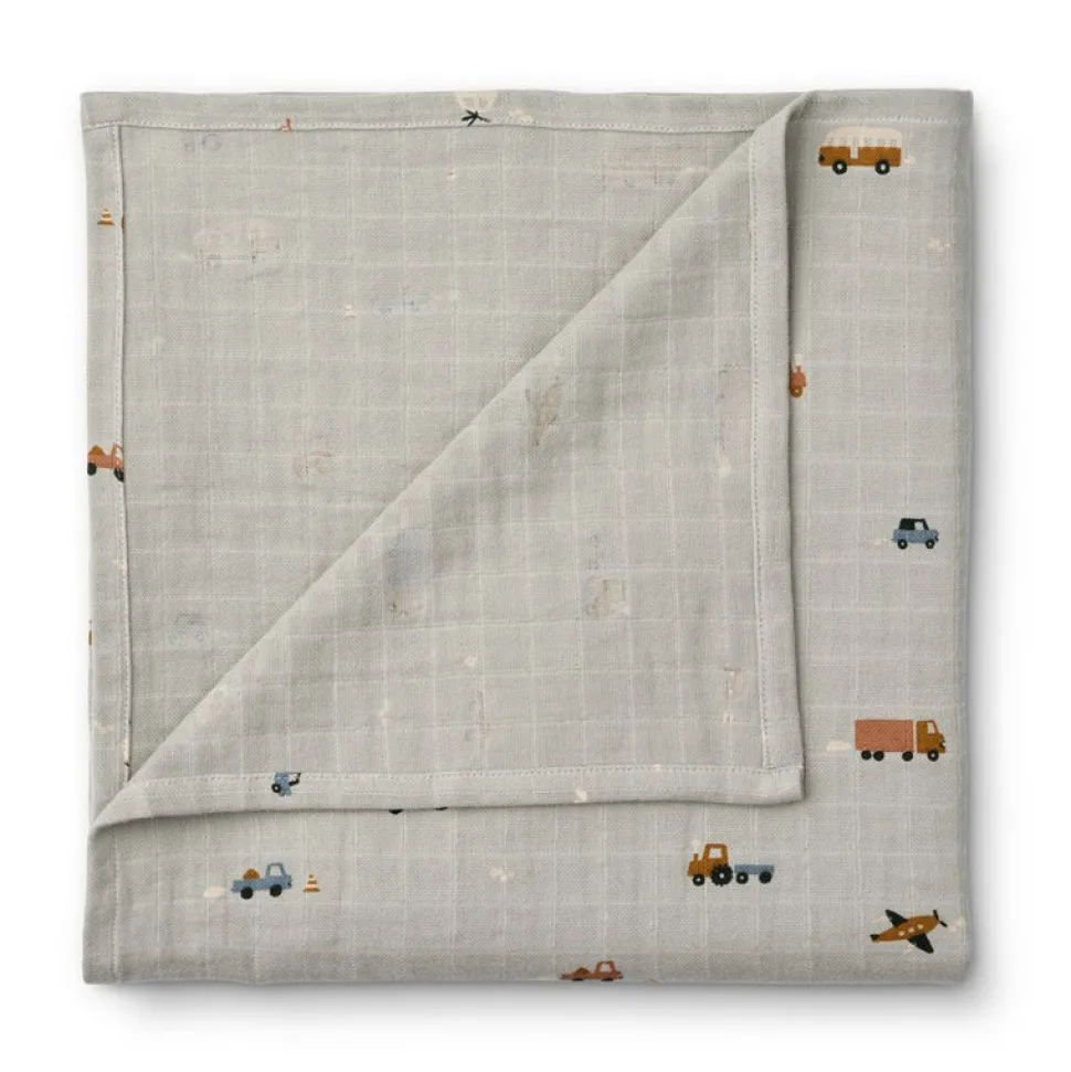Ben Muslin Swaddle Print VARIOUS STYLES