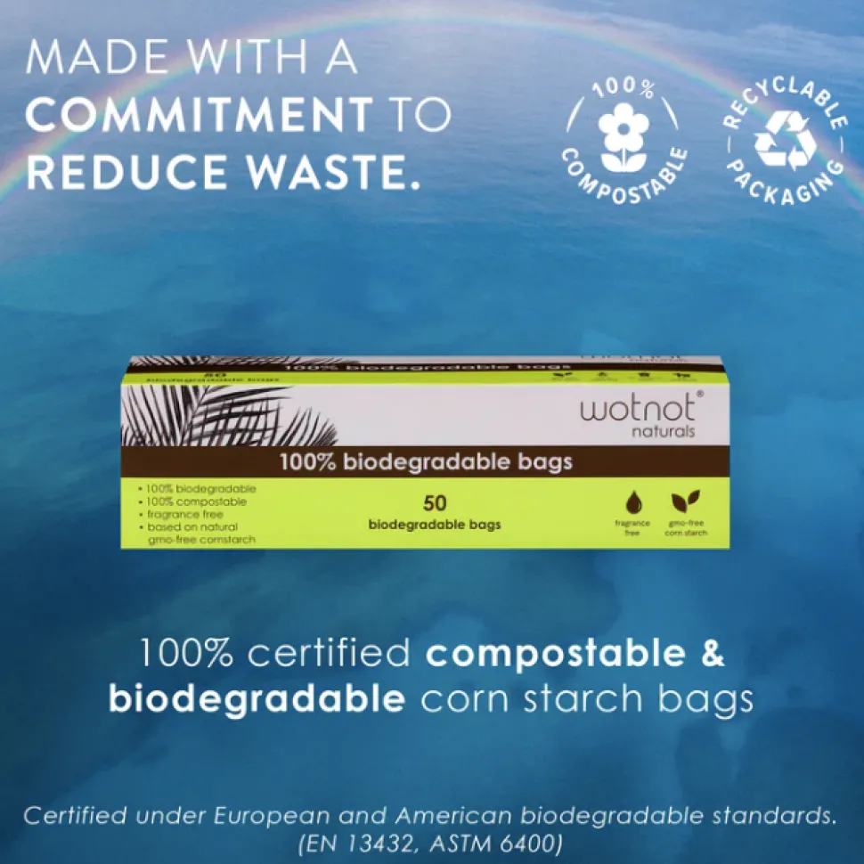 Biodegradable Bags x 50pk