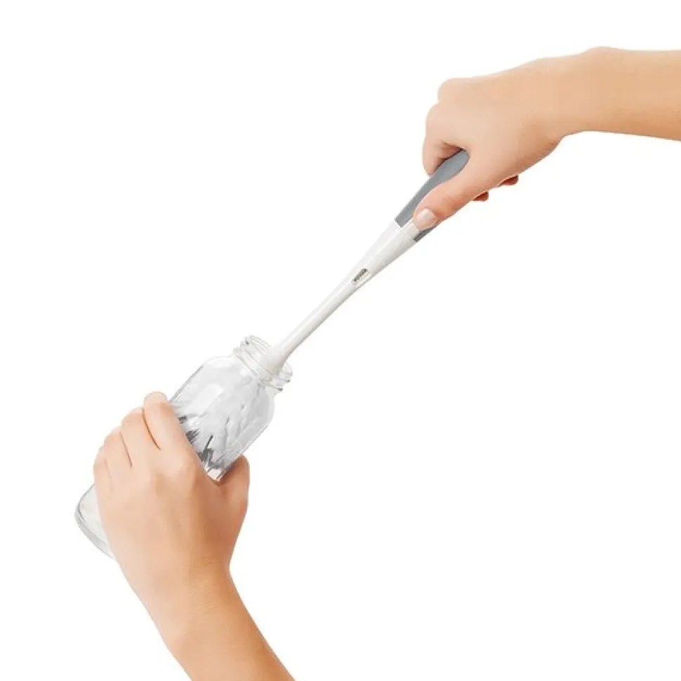 Bottle Brush with Cleaner and Stand