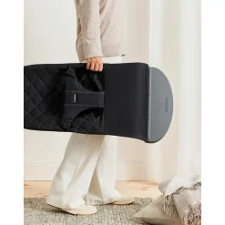 Bouncer Bliss Cotton Classic Quilt - Black