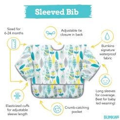 Bumkins Waterproof Sleeved Bib VARIOUS STYLES