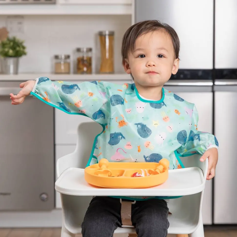 Bumkins Waterproof Sleeved Bib VARIOUS STYLES