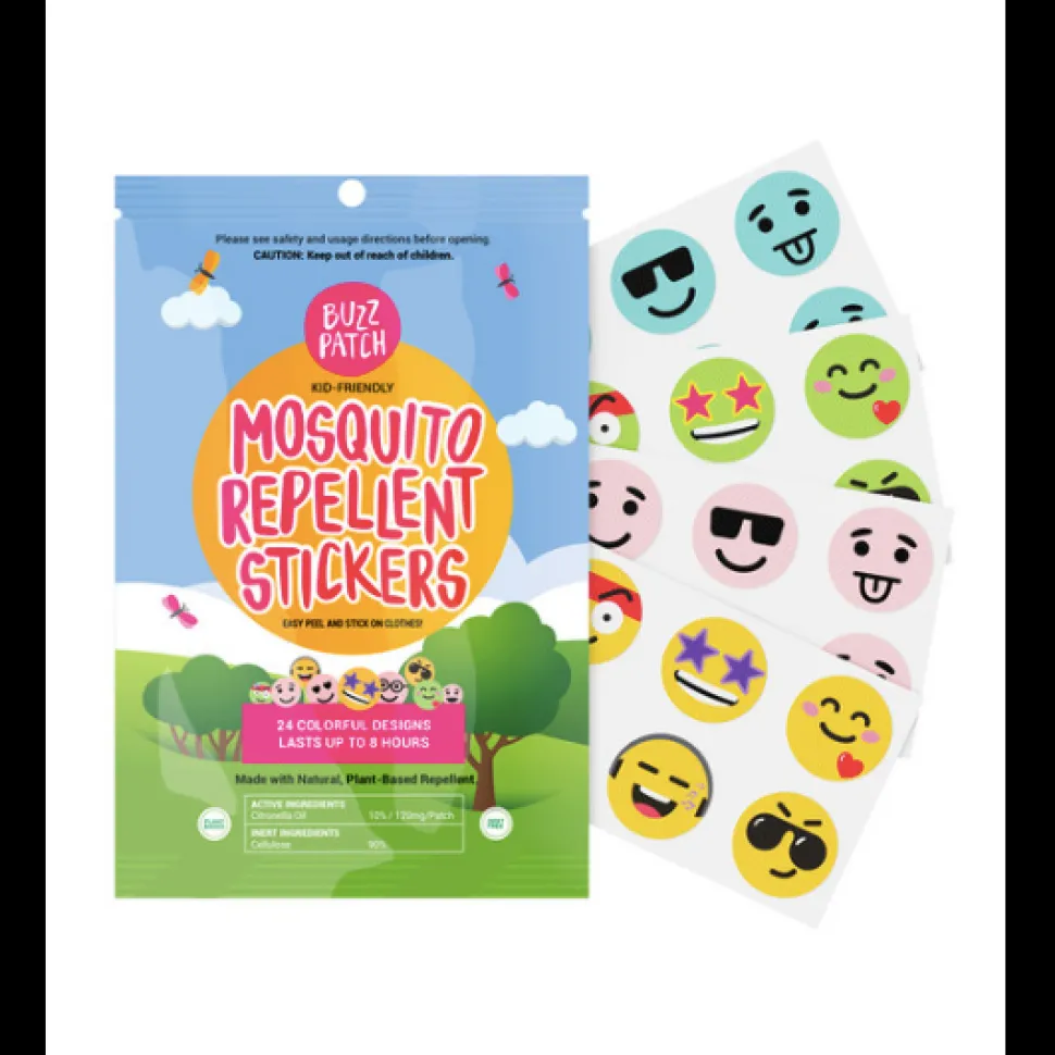BuzzPatch Organic Mosquito Repellent Stickers x 24 Pack