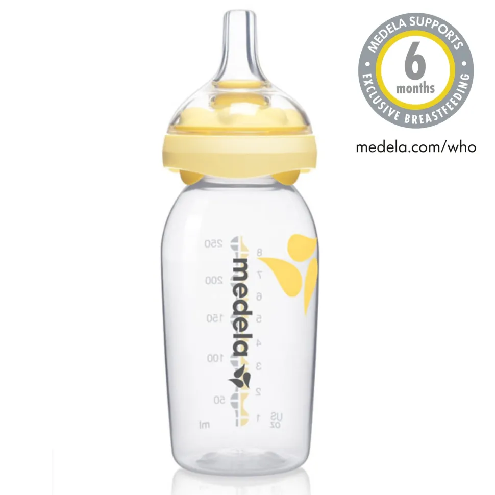 Calma Teat with 250ml Breastmilk Bottle