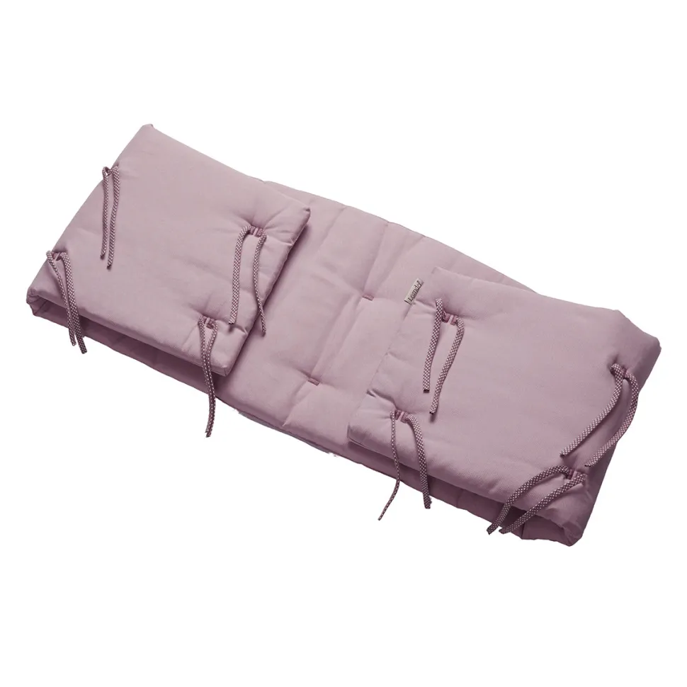 Classic Cot Organic Bumper VARIOUS COLOURS
