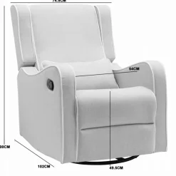 COCOON Mist Recliner Glider Chair