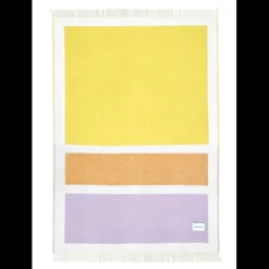 Colorblock Blanket No.1 - Purple