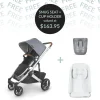 CRUZ V2 + FREE SNUG SEAT + CUP HOLDER - Gregory (Blue Melange)