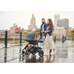 CRUZ V2 + FREE SNUG SEAT + CUP HOLDER - Greyson (Charcoal Melange)