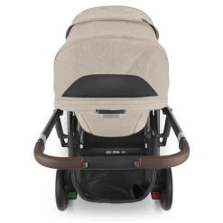 CRUZ V2 + FREE SNUG SEAT + CUP HOLDER - Liam (Oat Melange/carbon/chestnut leather) PRE ORDER APRIL