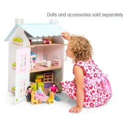 Daisylane Blue Bird Cottage with Furniture