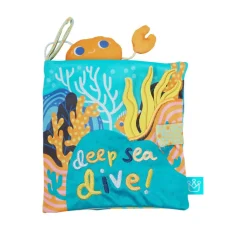Deep Sea Dive Fabric Washable Bath Book