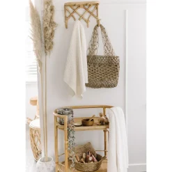 Diamond Knit Organic Baby Blanket - Cream