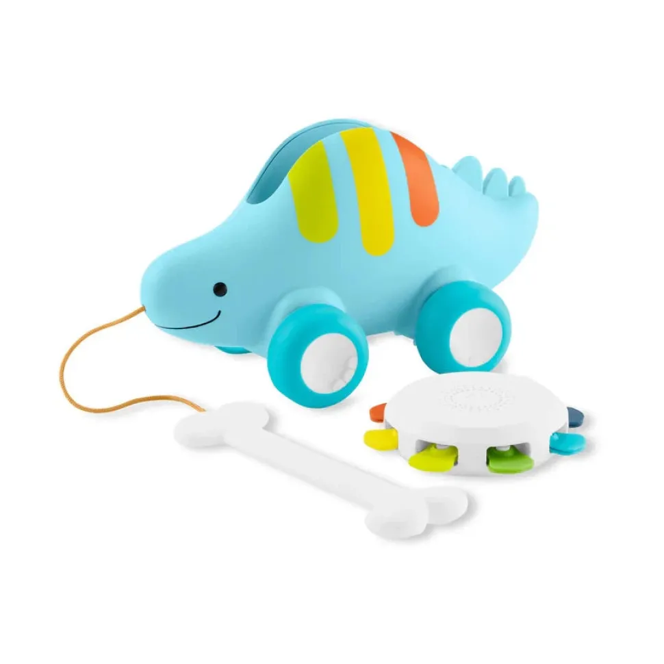 Explore & More Dinosaur 3-in-1 Musical Pull Toy