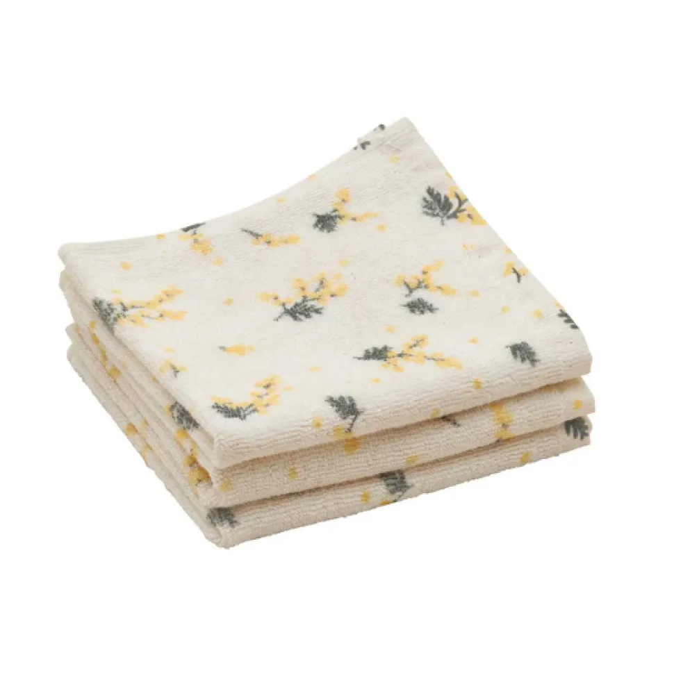 Face Towel 3pcs VARIOUS COLOURS