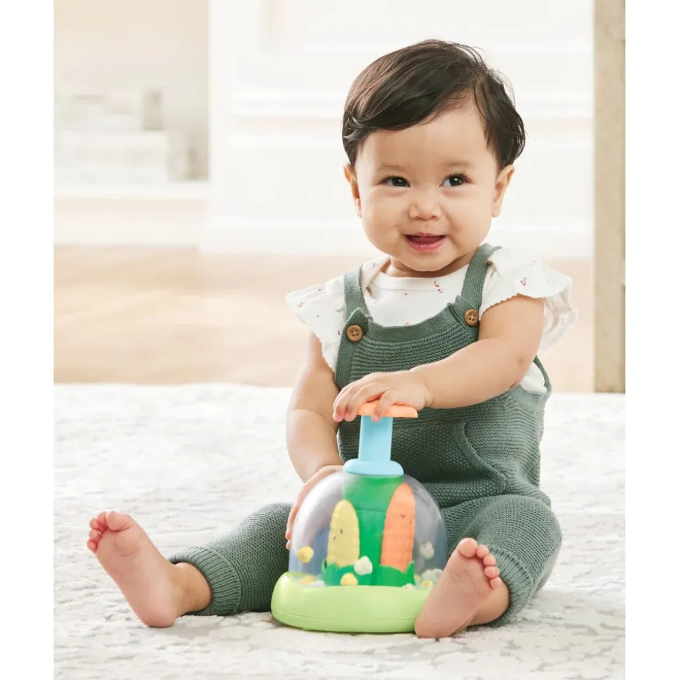 Farmstand Push & Spin Baby Toy