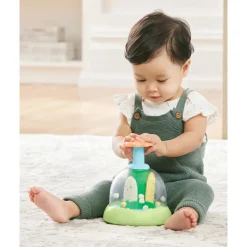 Farmstand Push & Spin Baby Toy