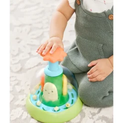 Farmstand Push & Spin Baby Toy