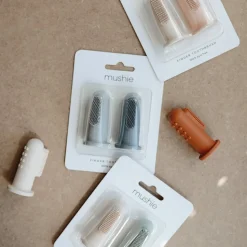 Finger Toothbrush - Stone/Tradewinds