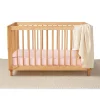 Fitted Cot Sheet - Baby Pink