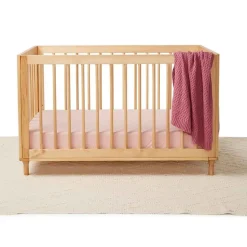 Fitted Cot Sheet - Lullaby Pink