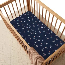 Fitted Cot Sheet - Milky Way