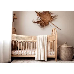 Fitted Cot Sheet - Paradise