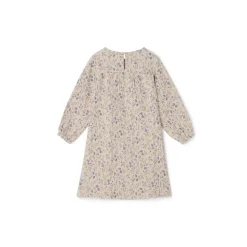 Flora Oat Muslin Dress