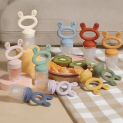 Fresh Food Teething Feeder & Cover Set VARIOUS COLOURS