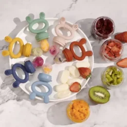Fresh Food Teething Feeder & Cover Set VARIOUS COLOURS