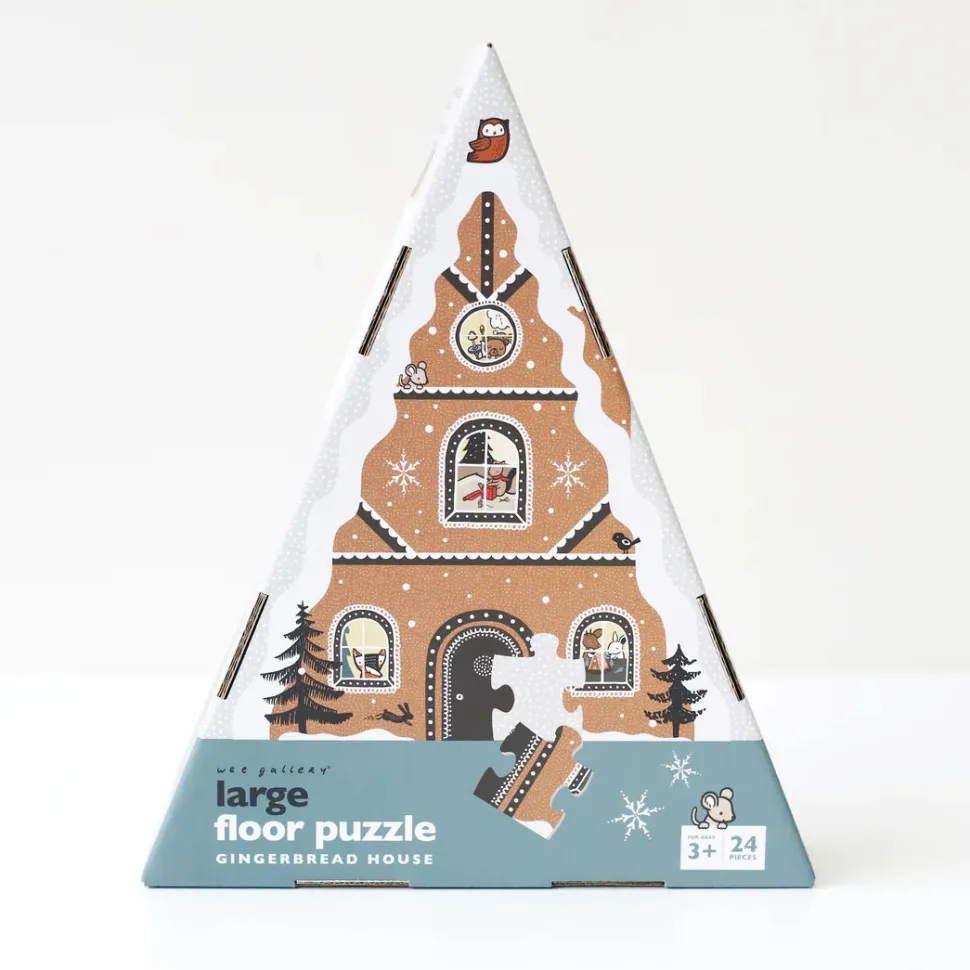 Gingerbread House Floor Puzzle
