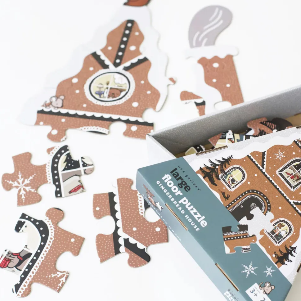 Gingerbread House Floor Puzzle