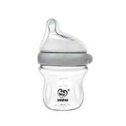 Glass Baby Bottle VARIOUS COLOURS
