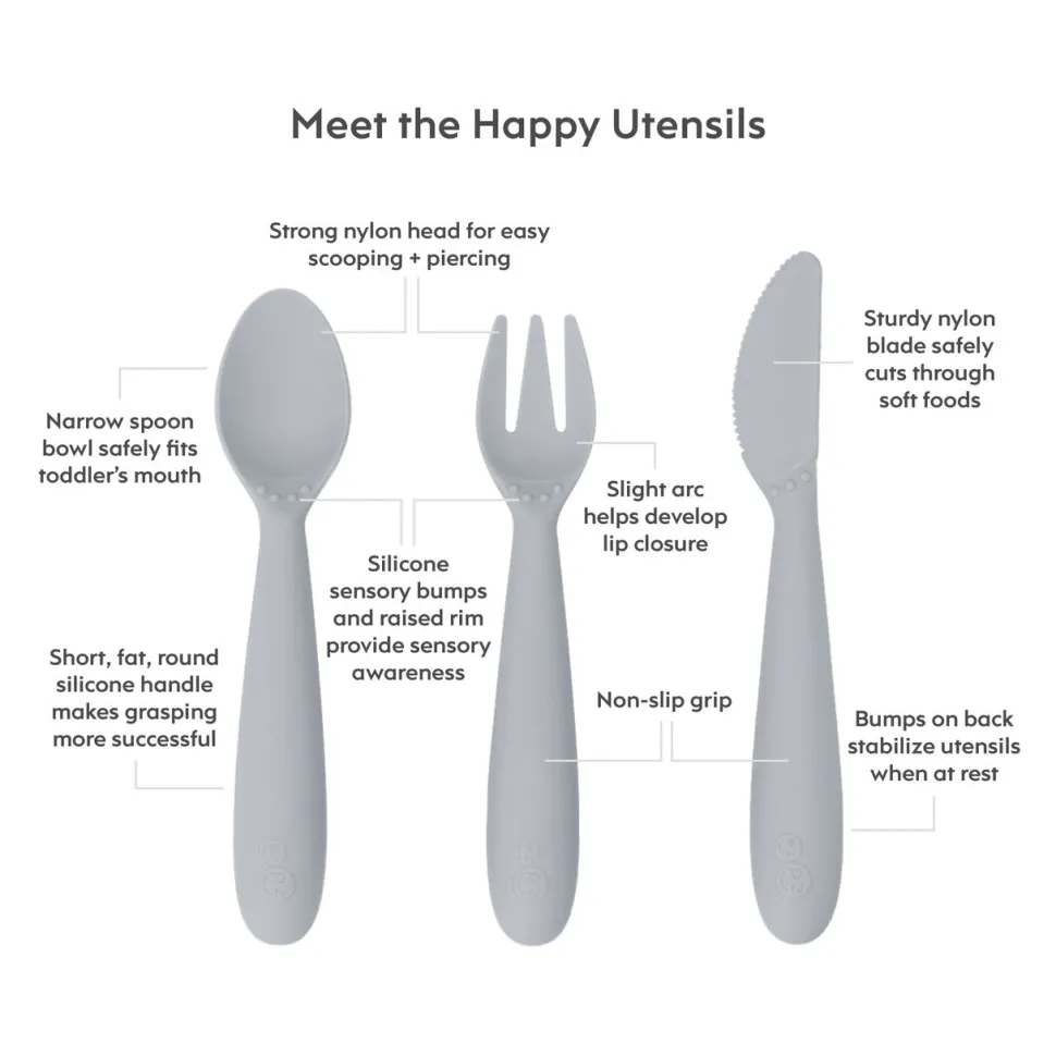 Happy Utensils - Pewter