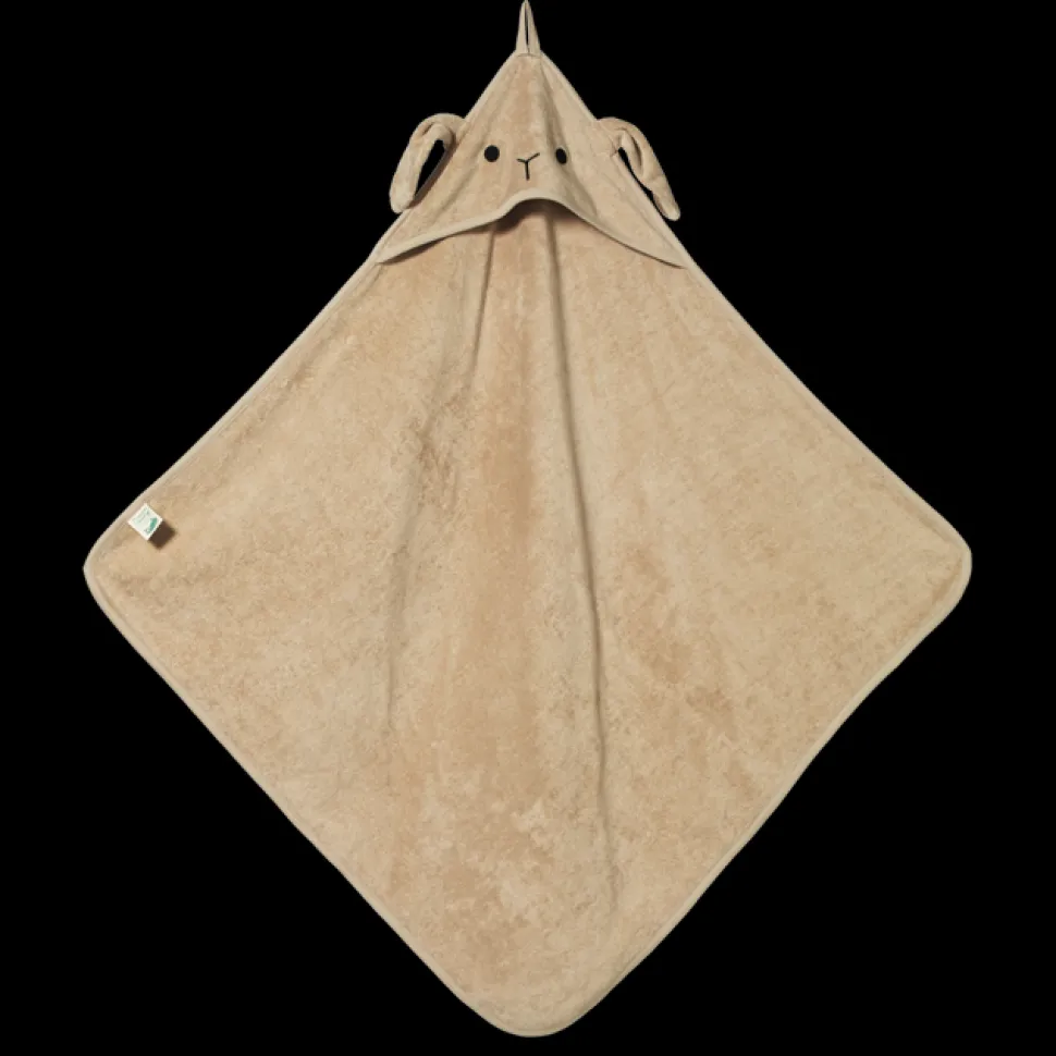 Hooded Towel - Bunny Nougat